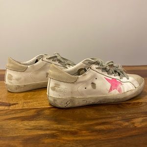 Golden Goose Superstar Distressed Sneakers